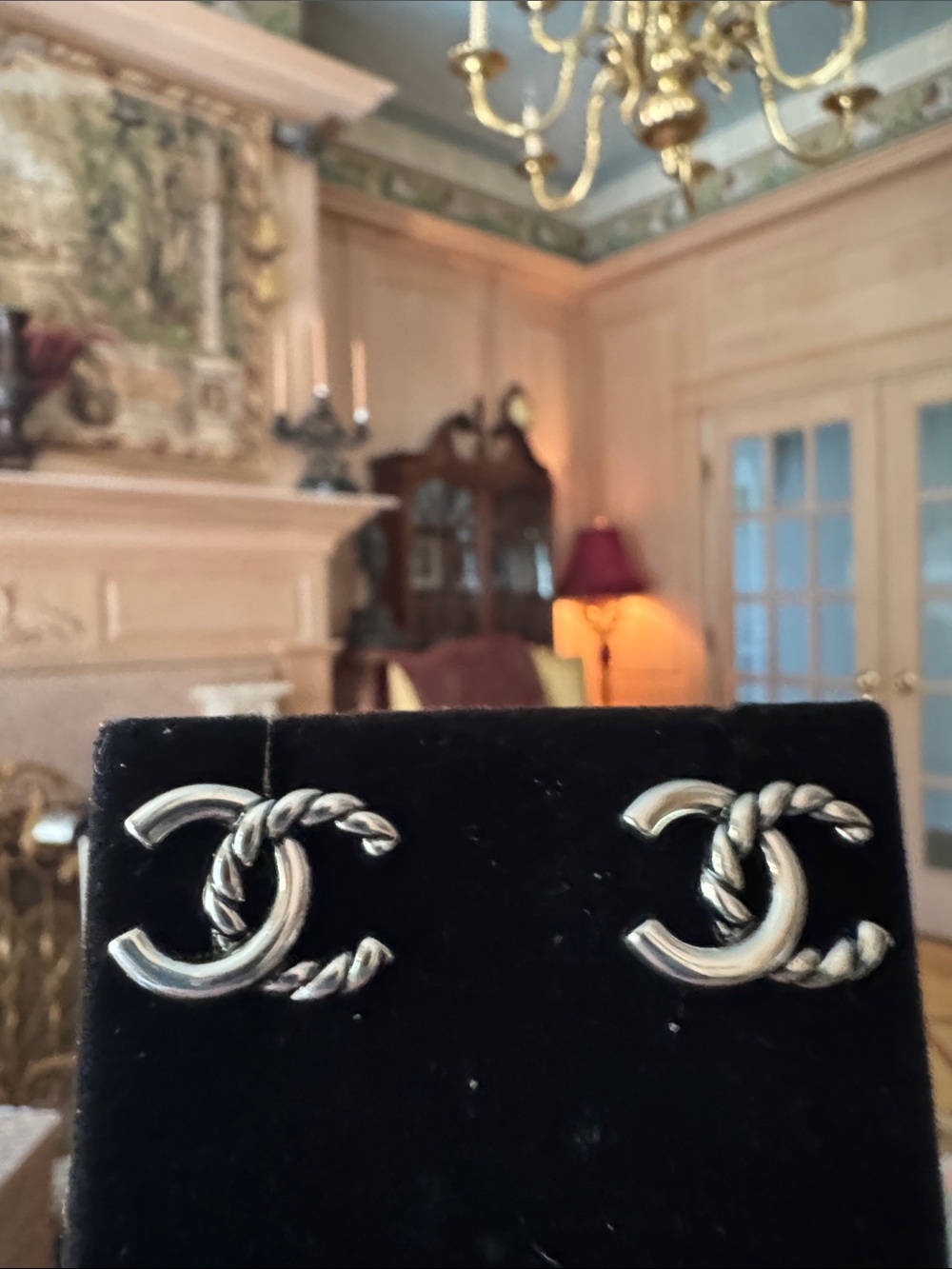 Earrings  Interlocking  Rope Stud Earrings